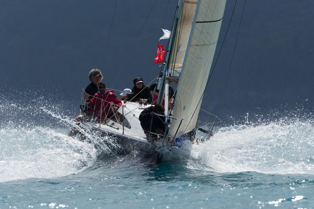 Burying it - Audi Hamilton Island Race Week 2014 © Andrea Francolini http://www.afrancolini.com/